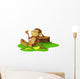 Monkey Cartoon Wall Decal