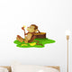 Monkey Cartoon Wall Decal