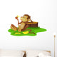 Monkey Cartoon Wall Decal