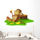 Monkey Cartoon Wall Decal