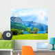 Alpine Summer Lake Wall Decal