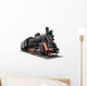 Old Black Locomotive Wall Decal