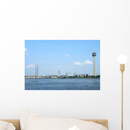 D Sseldorf Tv Tower Wall Decal