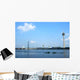 Dusseldorf Rhine with Tv Wall Decal