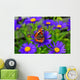 Butterfly Flower Wall Mural