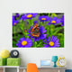 Butterfly Flower Wall Mural