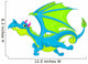 Flying Dragon Wall Decal