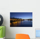 River Bridge Night Wall Decal