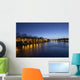 River Bridge Night Wall Decal
