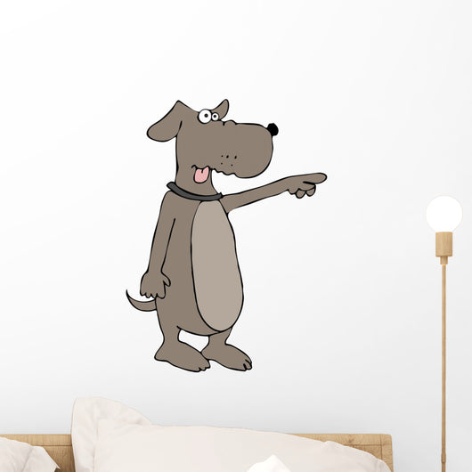 Pointer Dog Wall Decal