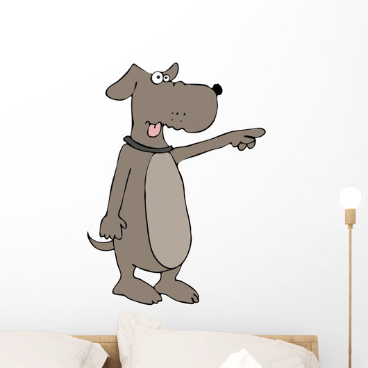 Pointer Dog Wall Decal