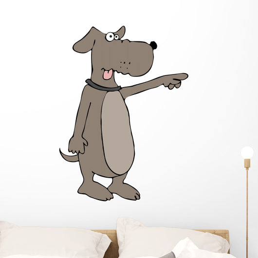 Pointer Dog Wall Decal