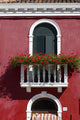 Balcony with Flower Pots