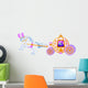 Fairytale Pink Carriage Wall Decal
