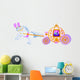 Fairytale Pink Carriage Wall Decal