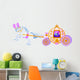 Fairytale Pink Carriage Wall Decal
