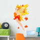 Autumn fairy Wall Decal