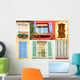 Traditional French Windows Wall Mural