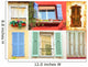 Traditional French Windows Wall Mural