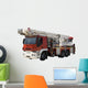 Firefighter Car Wall Decal