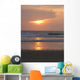 sun behind the clouds at montanita/south america Wall Mural