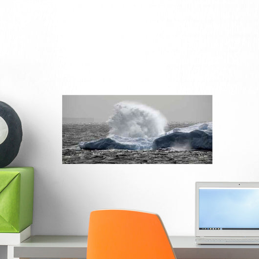 Antarctic Fountain Wall Decal