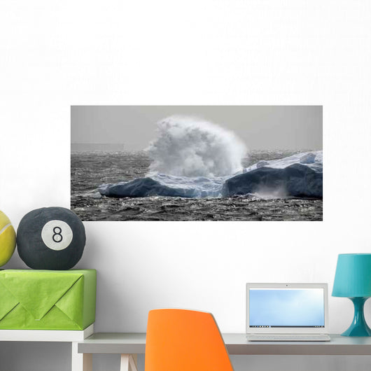 Antarctic Fountain Wall Decal