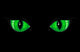 Green Cat Eyes