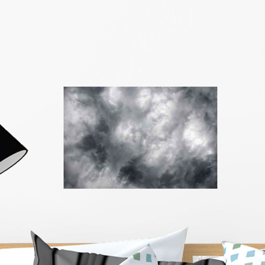 Dramatic Cloudscape before Storm Wall Decal