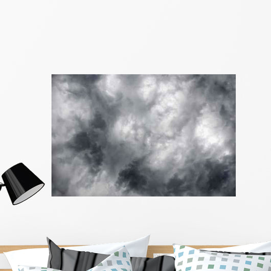 Dramatic Cloudscape before Storm Wall Decal