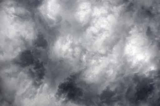 Dramatic Cloudscape before Storm Wall Decal