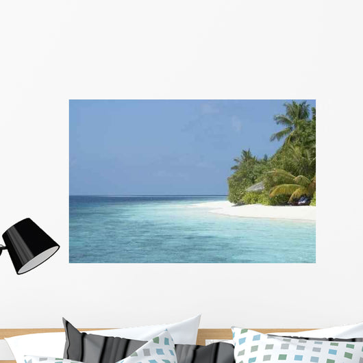 Tropical Resort Island Beach Wall Decal
