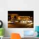 Night City Traffic Wall Decal