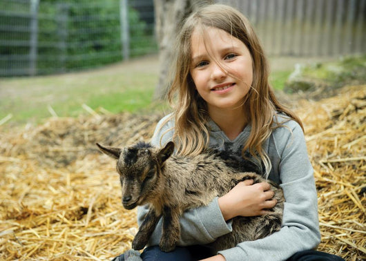 Girl with Kids
