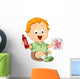 Toddler Doodles Wall Decal