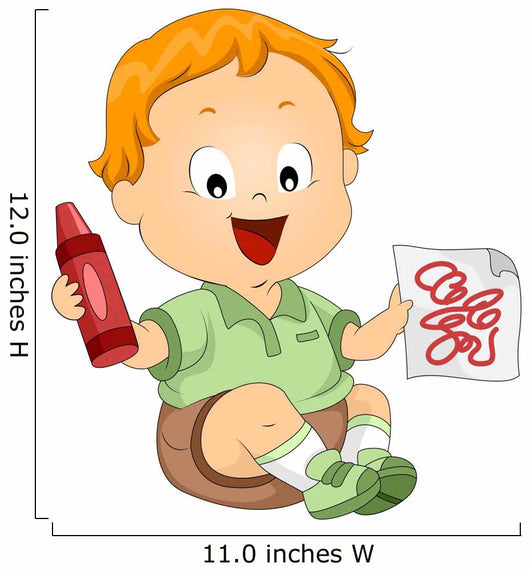 Toddler Doodles Wall Decal