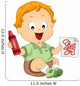 Toddler Doodles Wall Decal