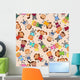 Boys and Girls Seamless Wall Decal