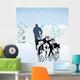 Huskies Wall Decal