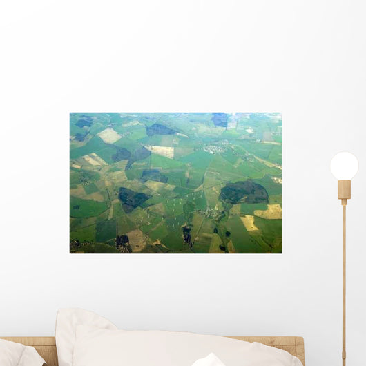 Aerial Windmills Wall Decal