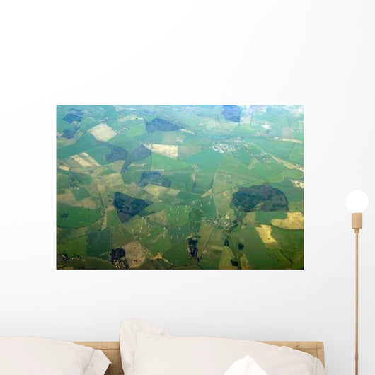 Aerial Windmills Wall Decal