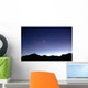 Mountains Night Wall Decal