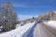 Road Vosgienne under Snow Wall Decal
