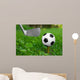 Soccer Ball Golf Tee Wall Decal