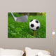 Soccer Ball Golf Tee Wall Decal
