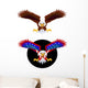 american eagle vector illustration Wall Decal