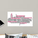 Business Words Collage Wall Decal
