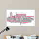 Business Words Collage Wall Decal