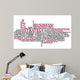Business Words Collage Wall Decal
