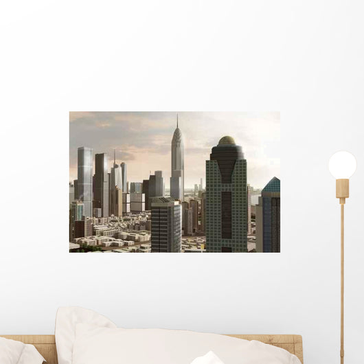 Imaginary City 54 Wall Decal